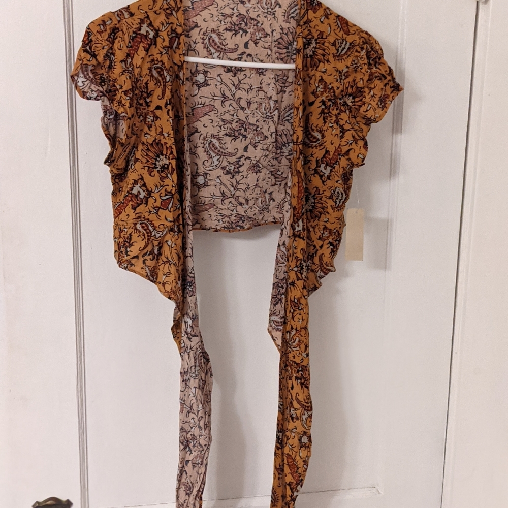Flynn Skye That's A Wrap Crop NWT S